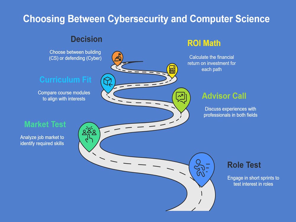 Cybersecurity vs Computer Science
